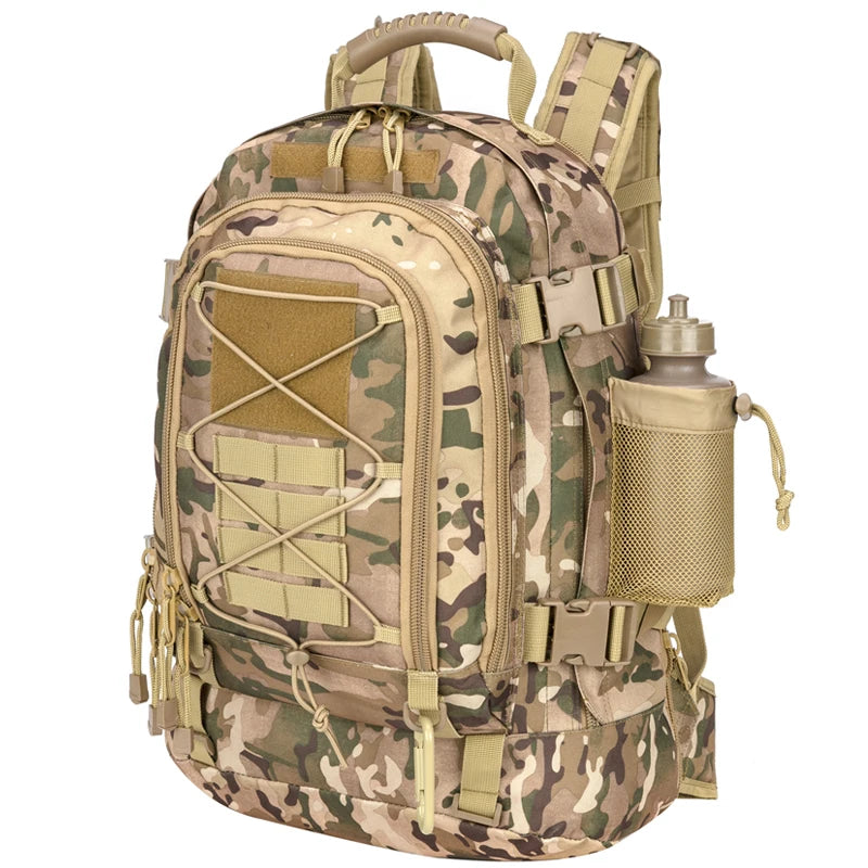 60L Tactical Military Backpack – Molle Assault Rucksack for Outdoor Adventures