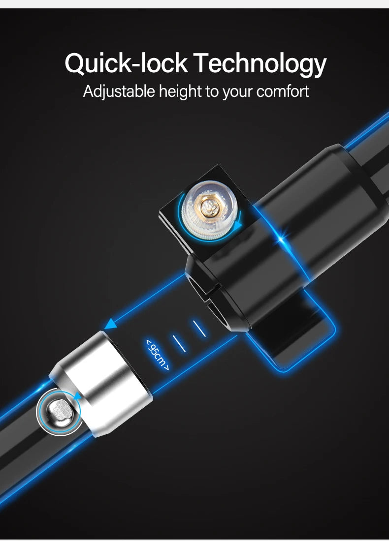 BSWOLF Ultralight Trekking Poles – 2-Pack Folding Aluminum Walking Sticks