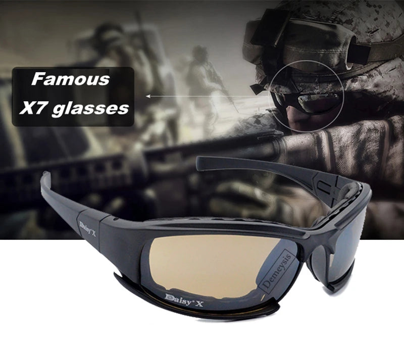 Daisy Tactical Polarized Sunglasses – Outdoor Sport & Shooting Goggles