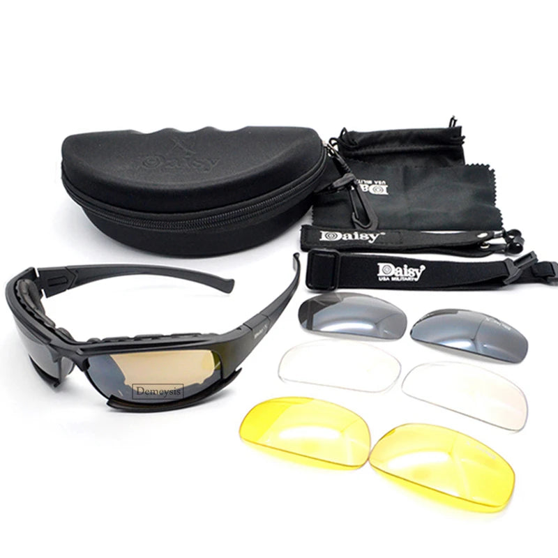 Daisy Tactical Polarized Sunglasses – Outdoor Sport & Shooting Goggles