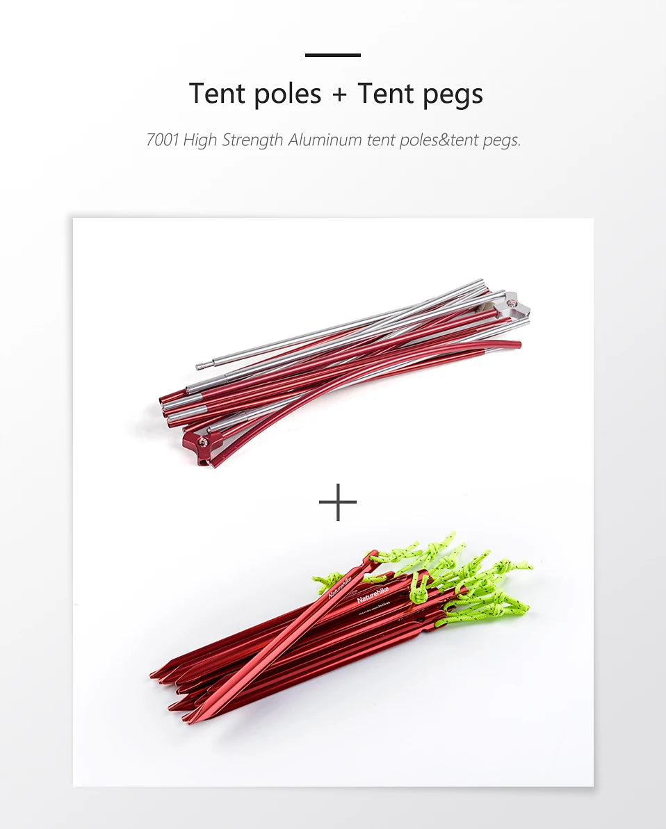 Naturehike Cloud Up 2-Person Ultralight Tent – Waterproof Camping & Hiking