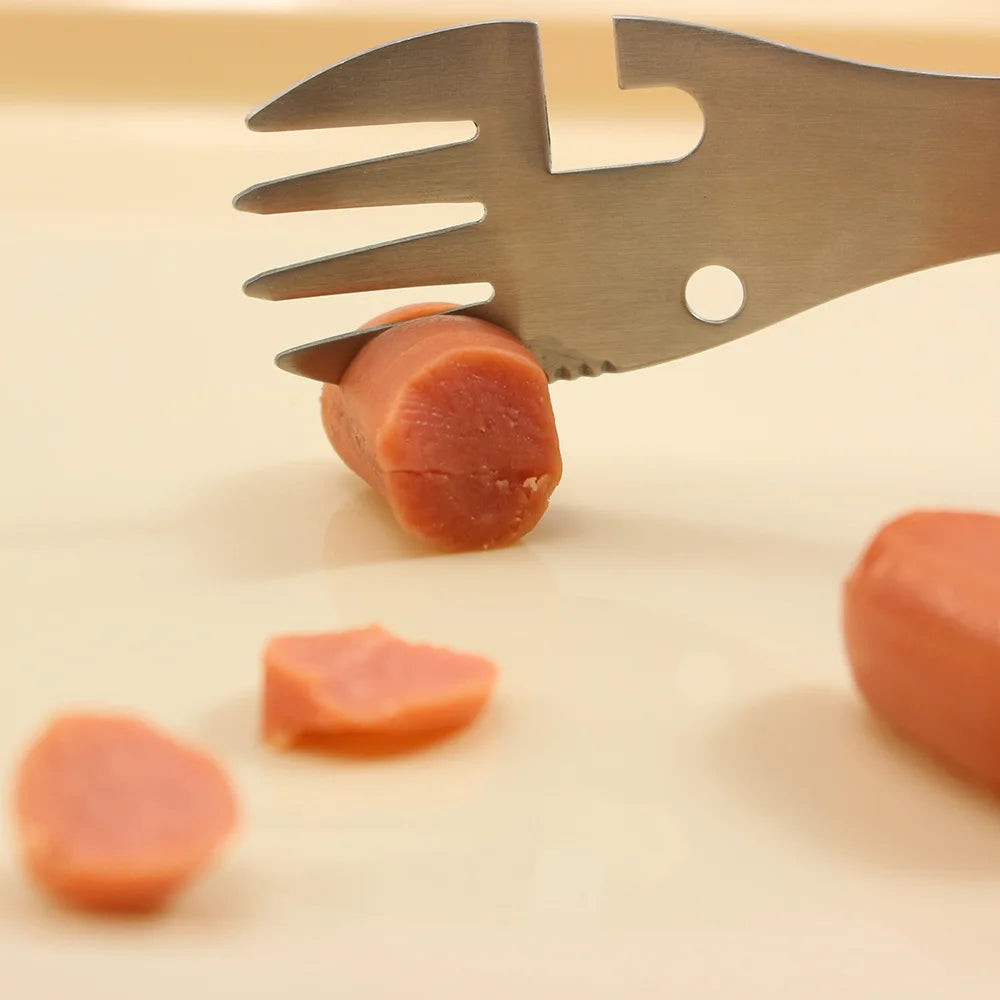 5-in-1 Outdoor Survival Tool – Multi-Functional Camping EDC Kit