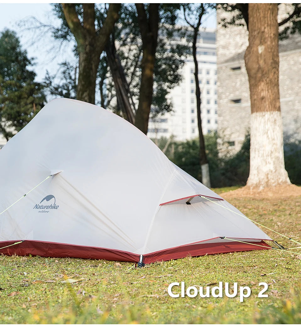 Naturehike Cloud Up 2-Person Ultralight Tent – Waterproof Camping & Hiking