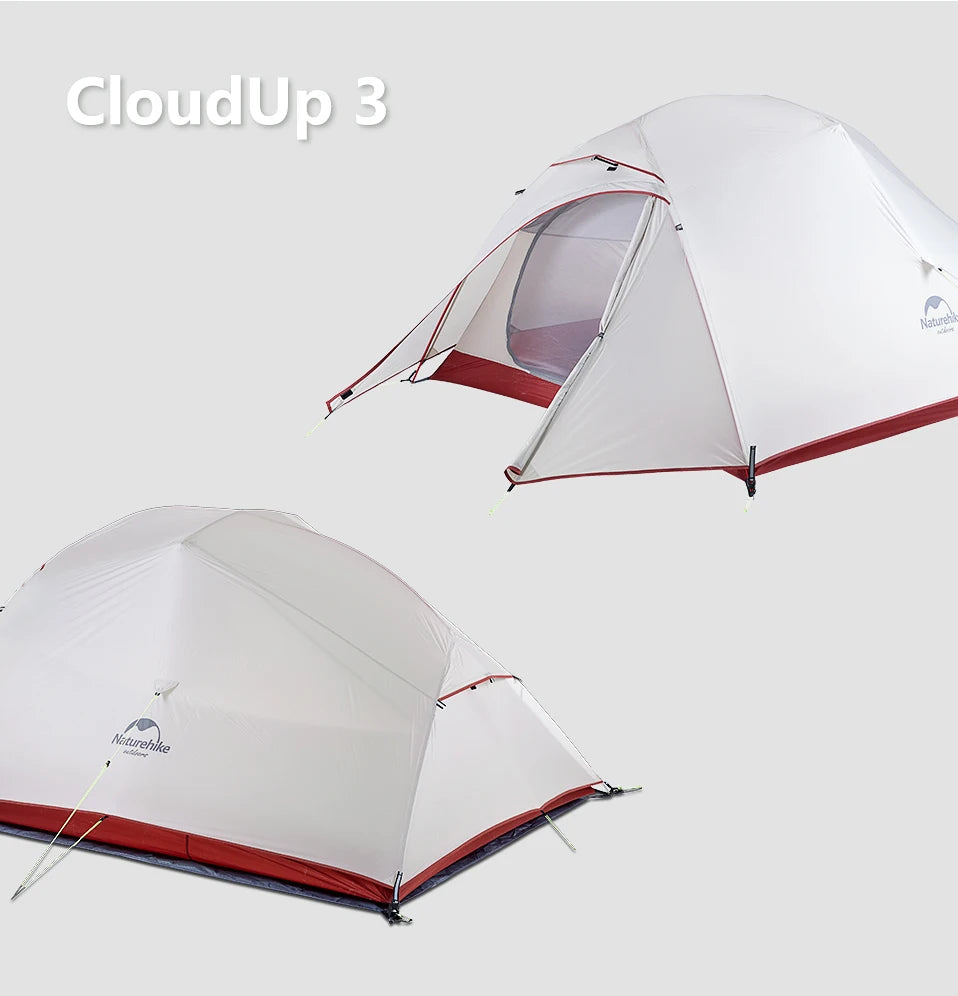 Naturehike Cloud Up 2-Person Ultralight Tent – Waterproof Camping & Hiking