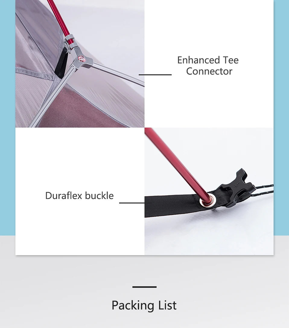 Naturehike Cloud Up 2-Person Ultralight Tent – Waterproof Camping & Hiking