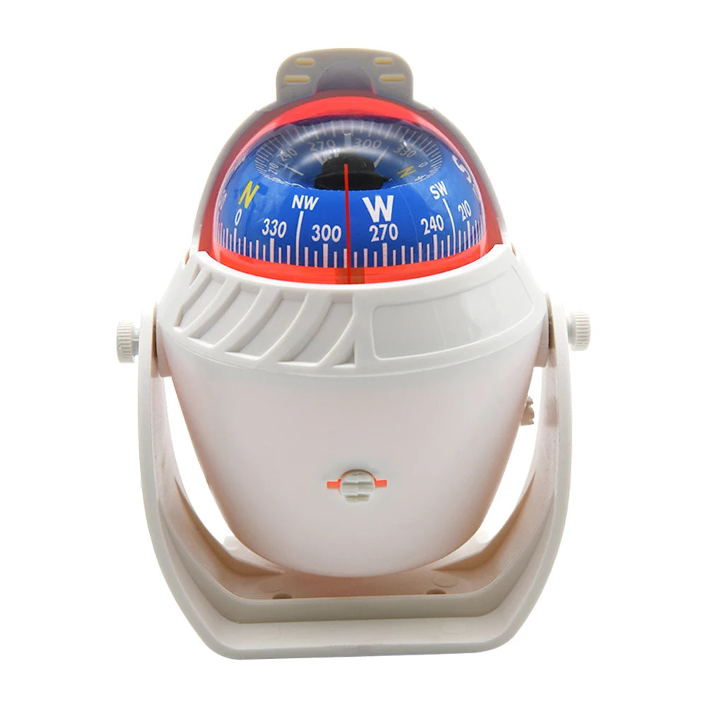 Waterproof Marine Compass – LED Night Light Nautical Navigation