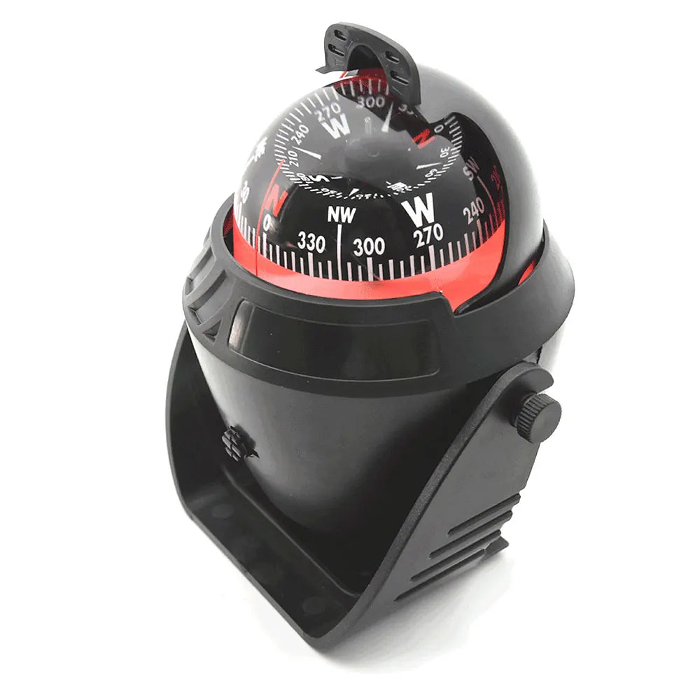 Waterproof Marine Compass – LED Night Light Nautical Navigation