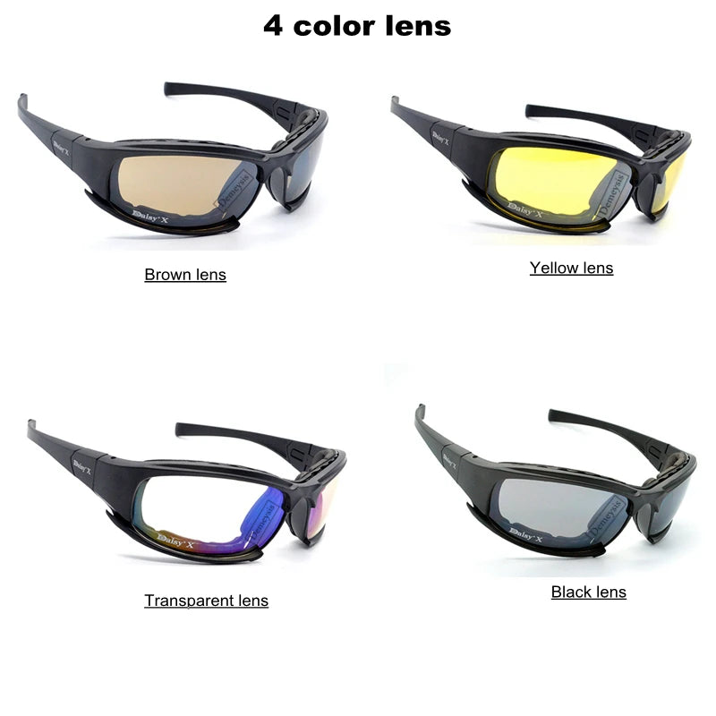 Daisy Tactical Polarized Sunglasses – Outdoor Sport & Shooting Goggles