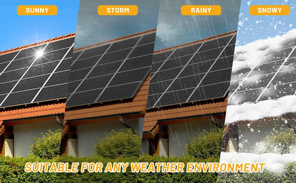 Solar Panel Mount Bracket Kit – Mini Rails, Clamps & Pads