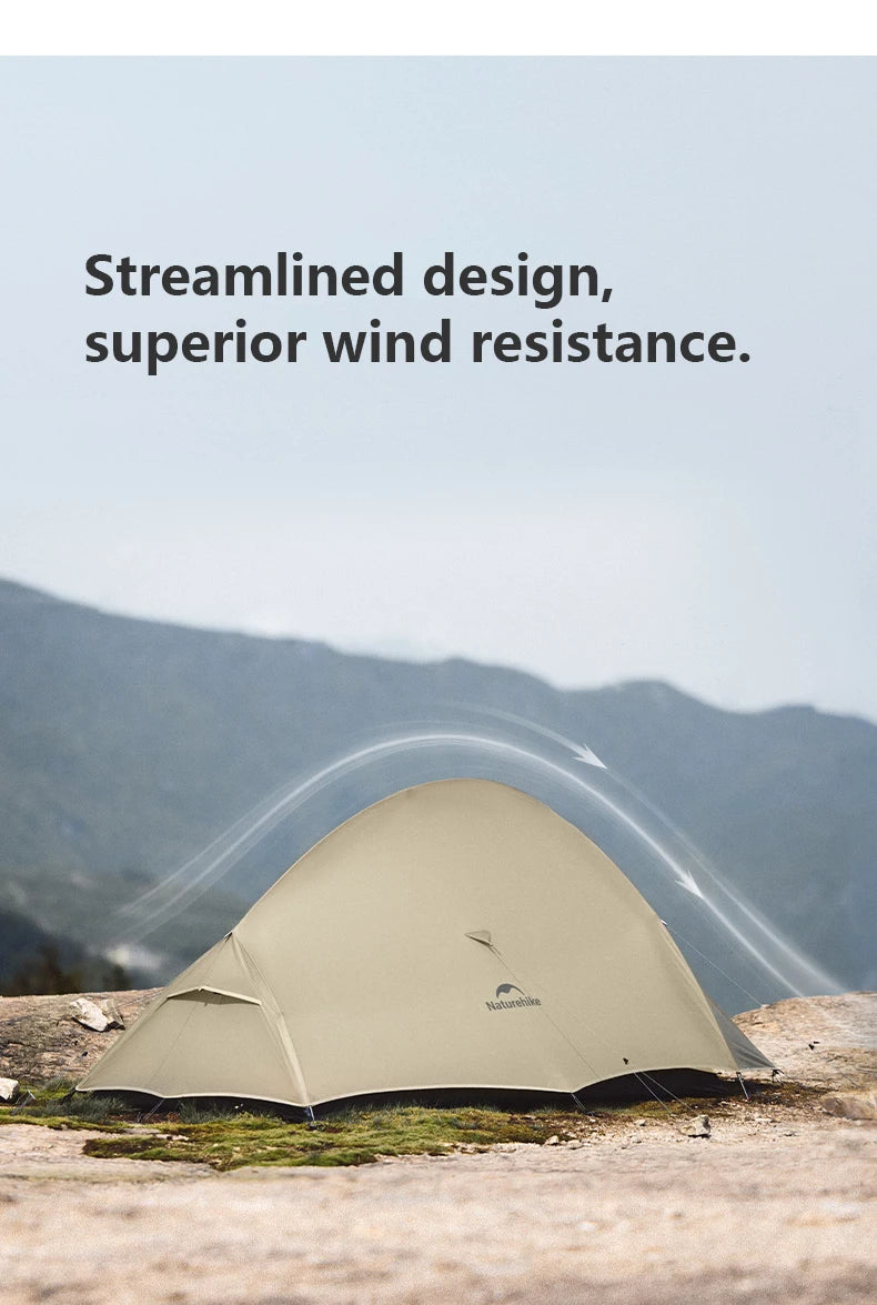 Naturehike Cloud Up 2-Person Ultralight Tent – Waterproof Camping & Hiking
