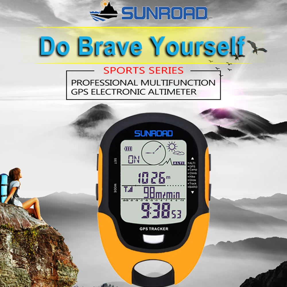 Portable Handheld GPS – Digital Altimeter, Barometer & Compass