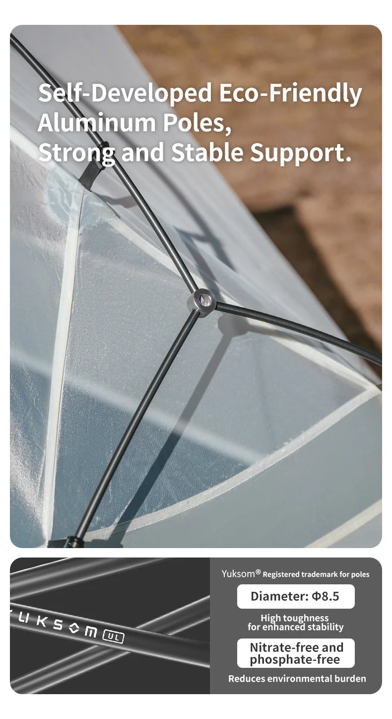 Naturehike Mongar UL 2 – Ultralight 2-Person Waterproof Backpacking Tent