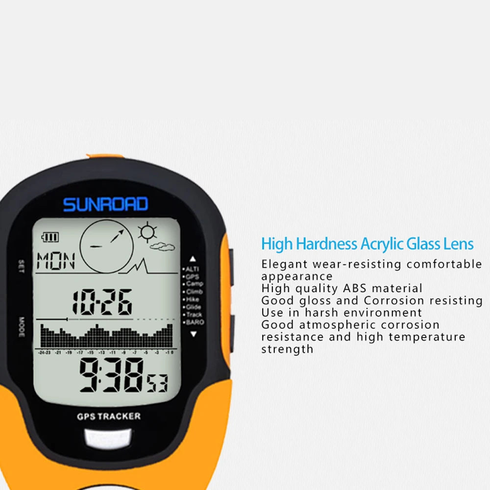 Portable Handheld GPS – Digital Altimeter, Barometer & Compass