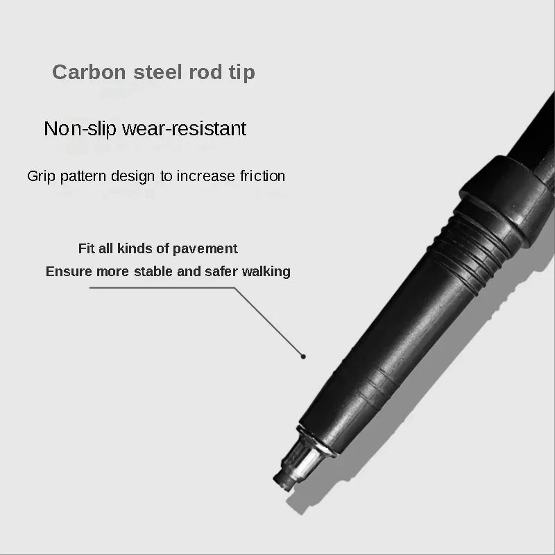 2PCS Ultralight Trekking Poles – Adjustable Walking Sticks with Quick Lock