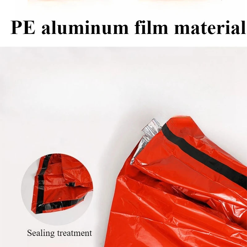 EDC Outdoor Thermal Survival Sack – Waterproof Emergency First Aid Kit