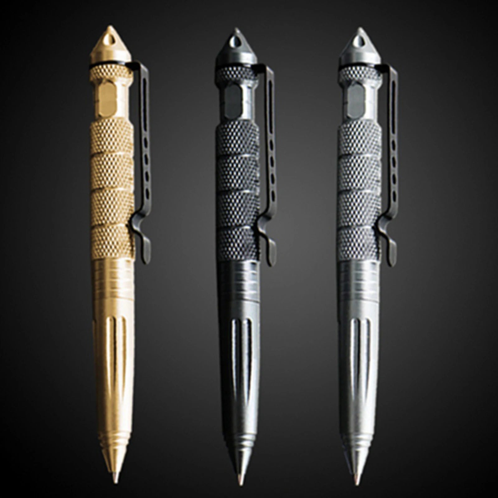 Multi-Functional Tactical Pen – Steel Self-Defense & Survival Tool