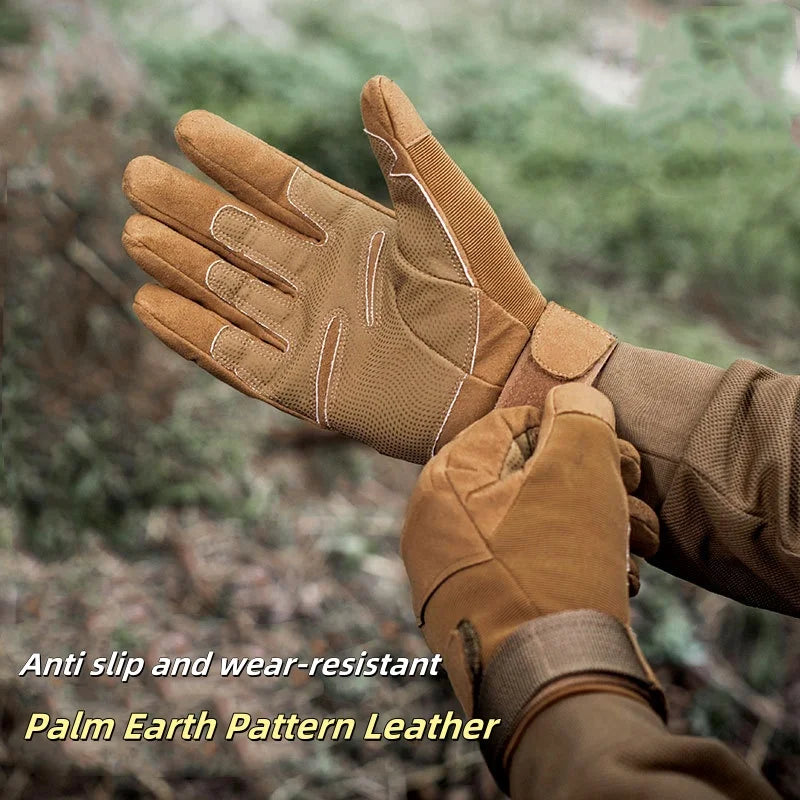 Tactical Full-Finger Gloves – Anti-Slip Outdoor Sports for Men & Women