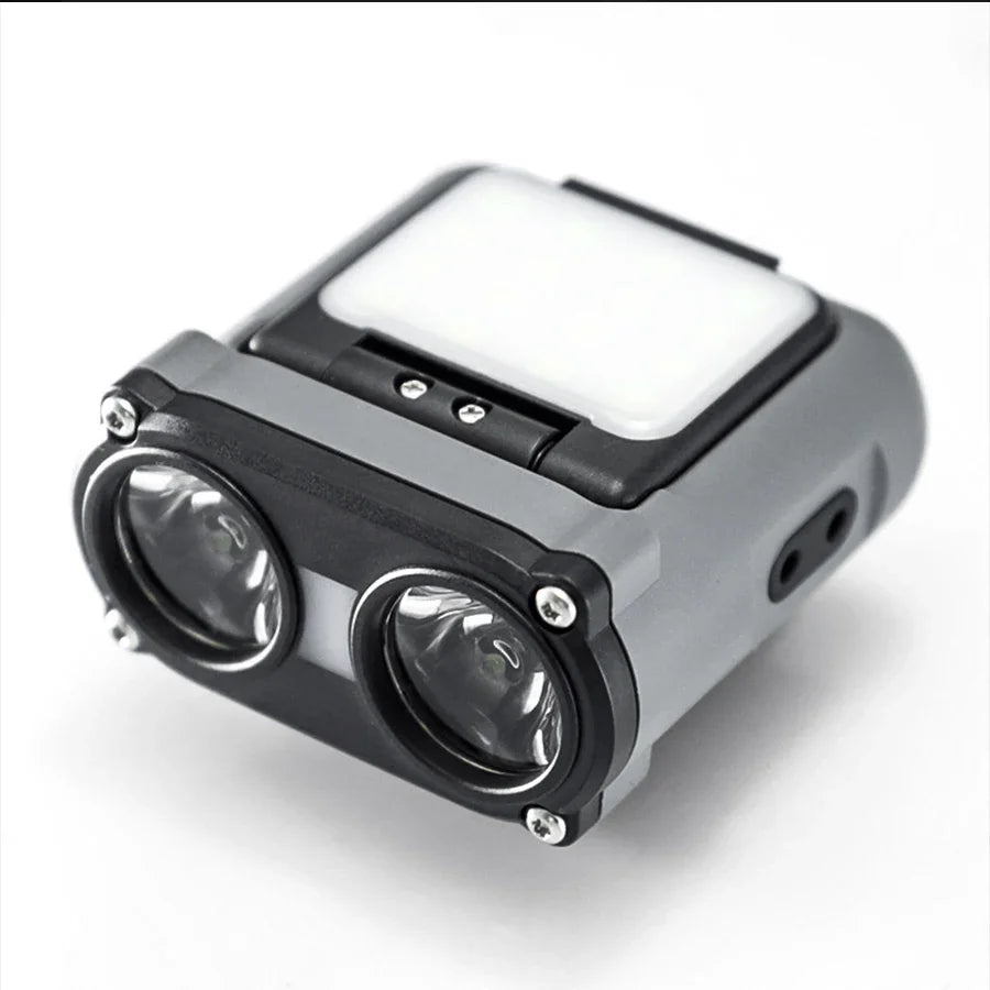 Owl Headlamp – Type-C Rechargeable Rotating LED Headlight
