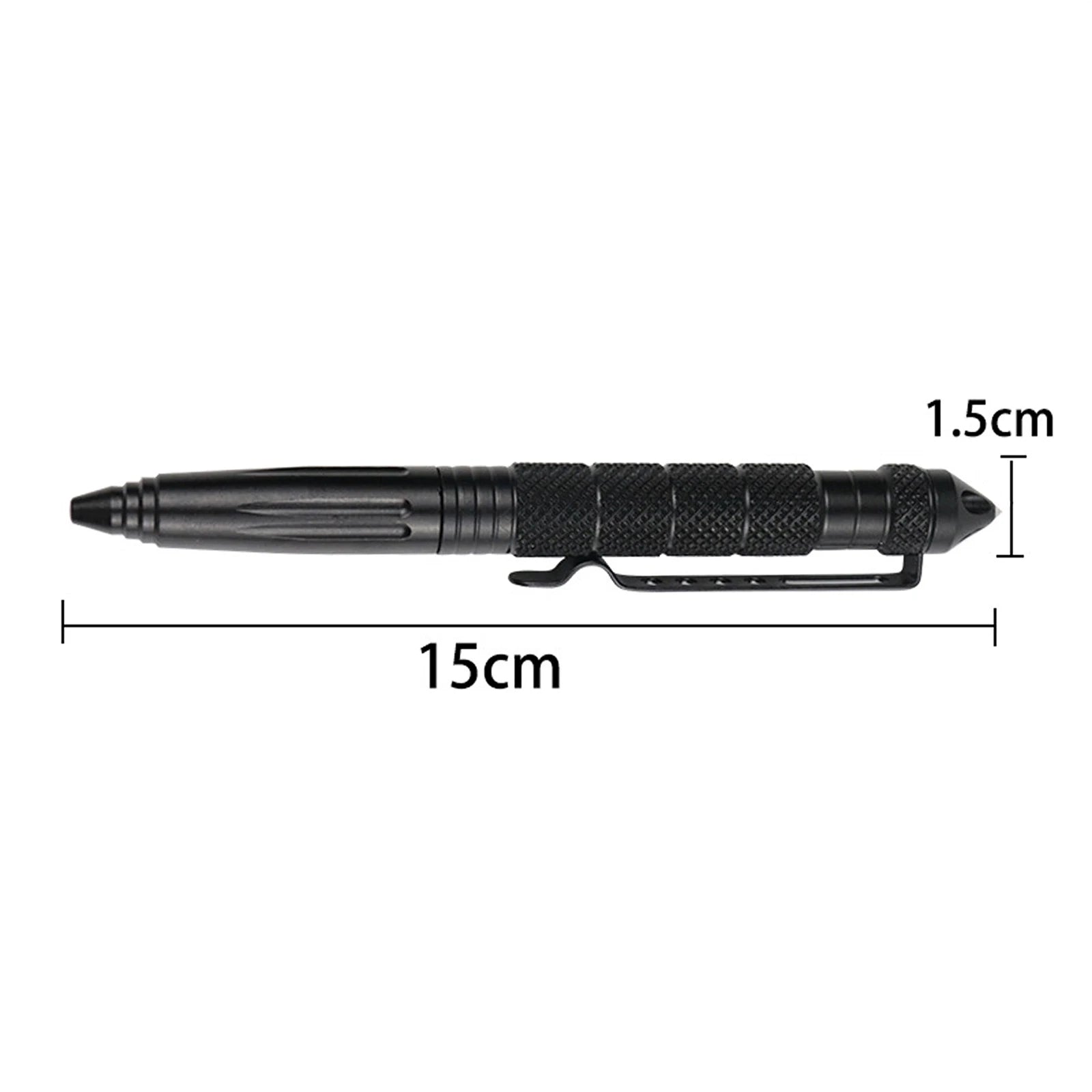 Multi-Functional Tactical Pen – Steel Self-Defense & Survival Tool