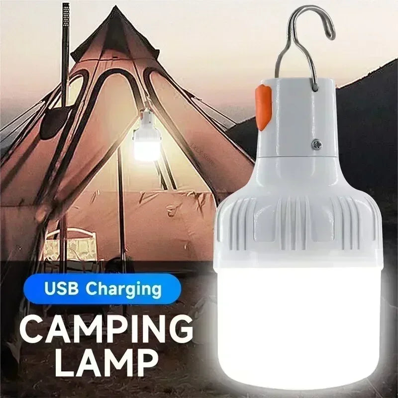 60W Rechargeable LED Lantern – Emergency Outdoor Camping Light