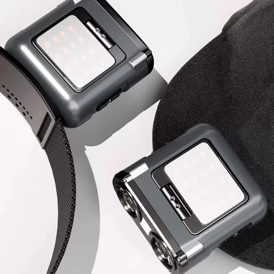 Owl Headlamp – Type-C Rechargeable Rotating LED Headlight