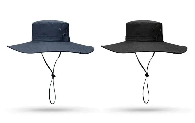 Men’s Sun Protection Fishing Hat – Breathable Anti-UV Camping & Hiking Cap