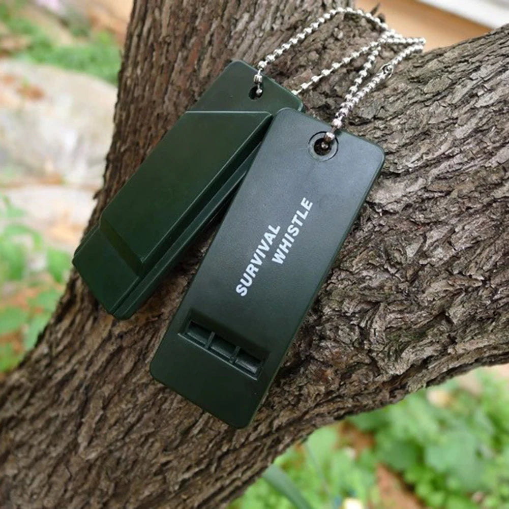 3-Frequency Survival Whistle – High-Decibel Outdoor Emergency Tool