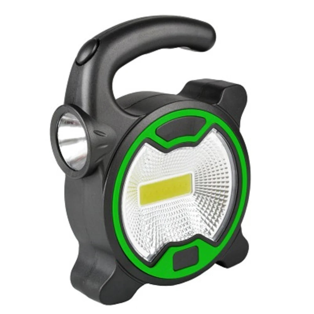 Portable LED COB Lantern – Waterproof Spotlight & Work Light