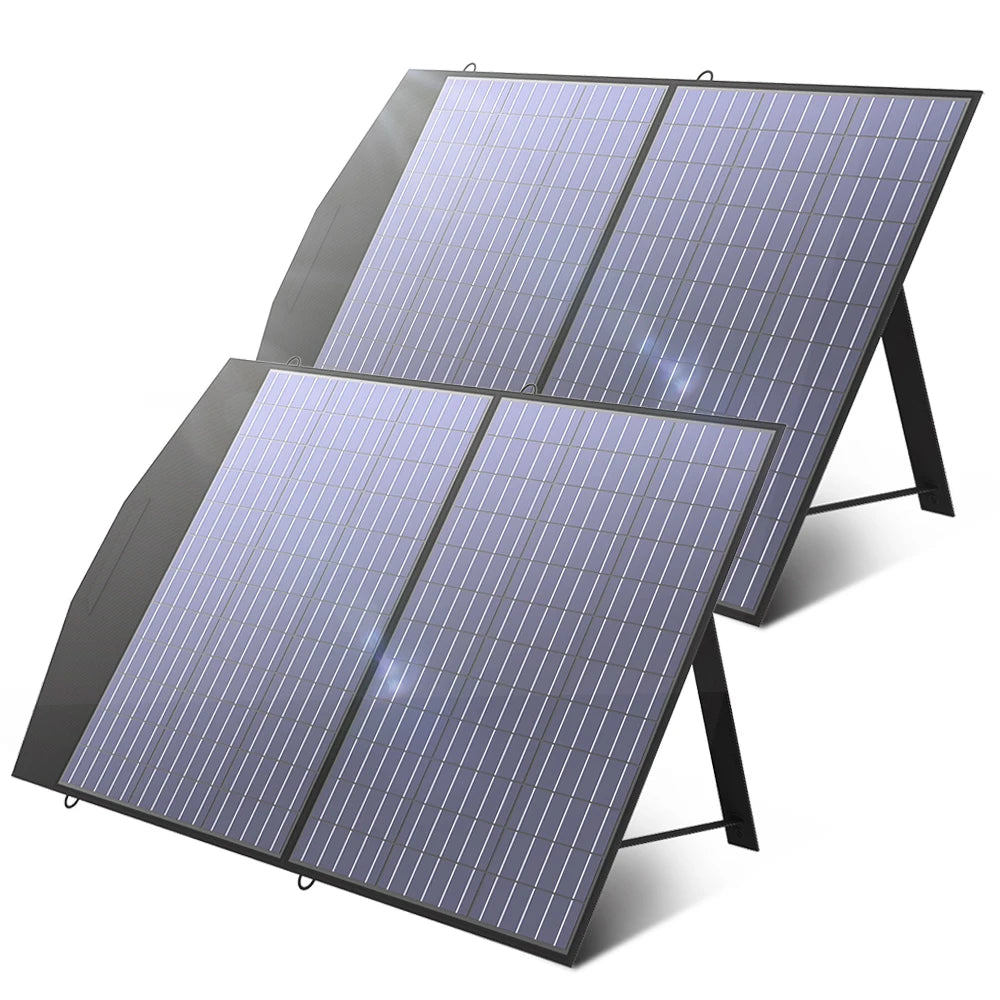 ALLPOWERS Foldable Solar Panel – 100/200W Portable Battery Charger