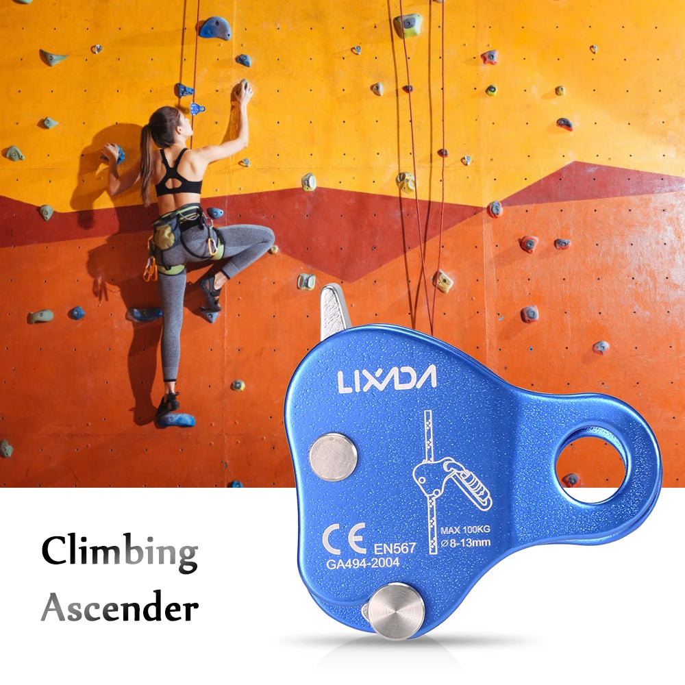 Climbing Ascender – Rope Protection Belay Device for 8–13mm Rope