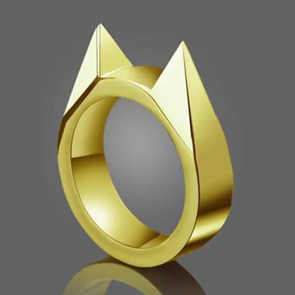 Cat’s Ear Safety Ring – Metal Self-Defense Survival Tool