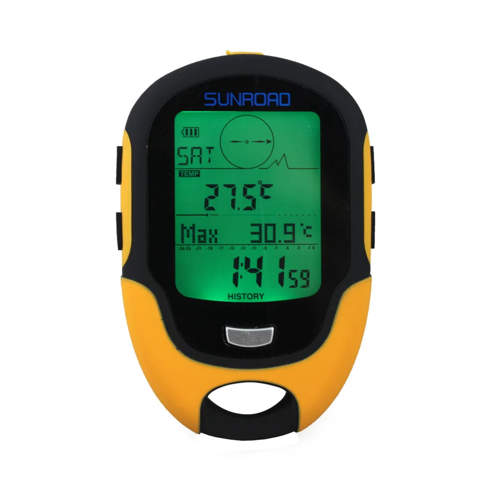Portable Handheld GPS – Digital Altimeter, Barometer & Compass