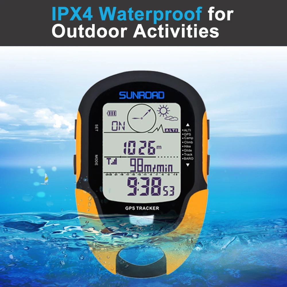 Portable Handheld GPS – Digital Altimeter, Barometer & Compass
