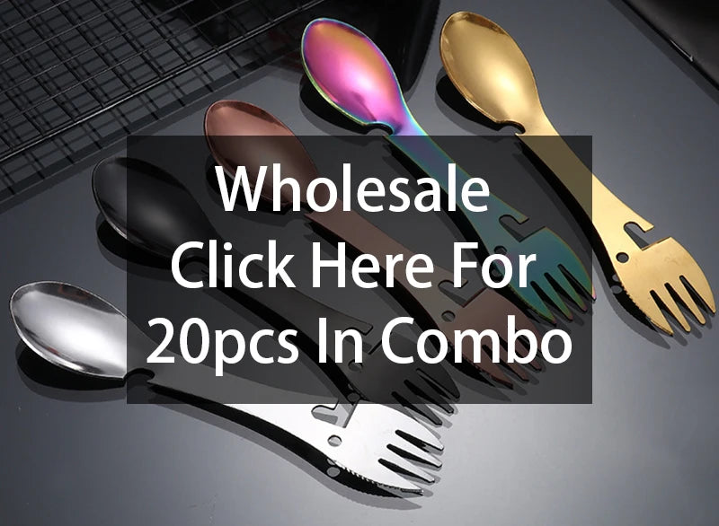 5-in-1 Outdoor Survival Tool – Multi-Functional Camping EDC Kit