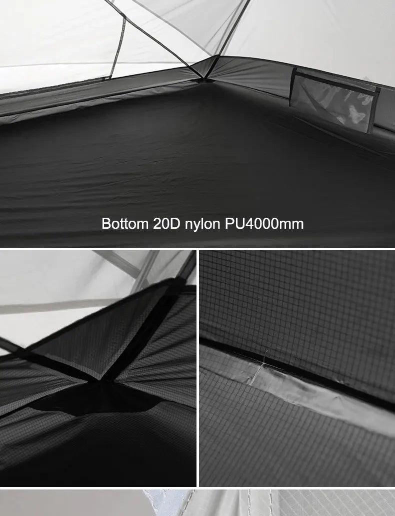 Naturehike Mongar UL 2 – Ultralight 2-Person Waterproof Backpacking Tent