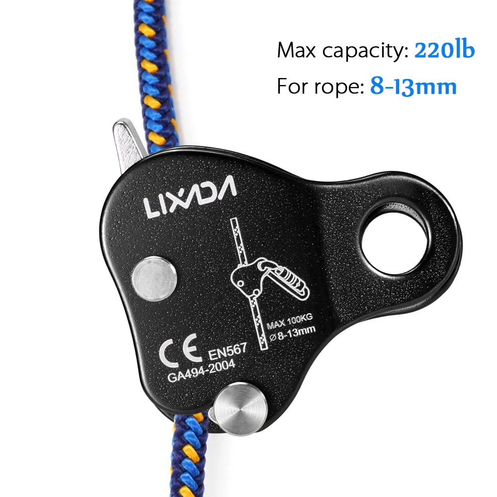 Climbing Ascender – Rope Protection Belay Device for 8–13mm Rope
