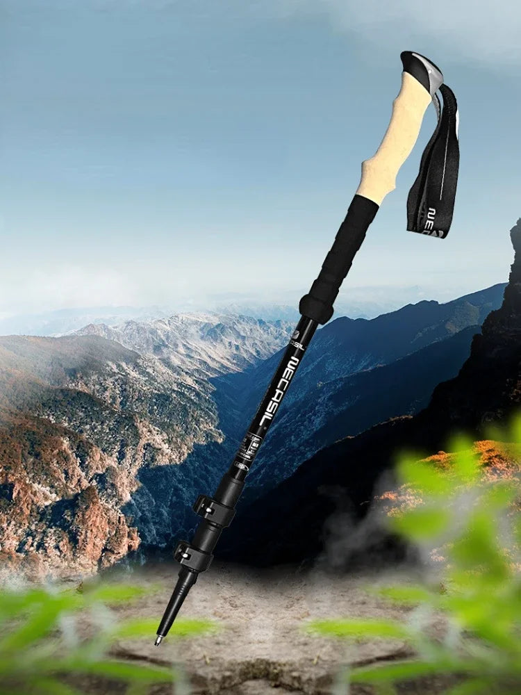 2PCS Ultralight Trekking Poles – Adjustable Walking Sticks with Quick Lock