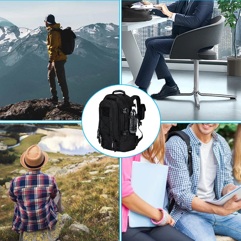 60L Tactical Military Backpack – Molle Assault Rucksack for Outdoor Adventures