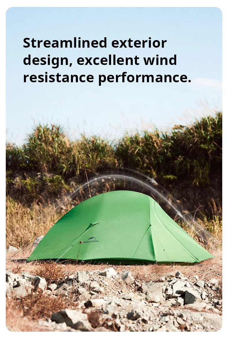 Naturehike Cloud Up 2-Person Ultralight Tent – Waterproof Camping & Hiking
