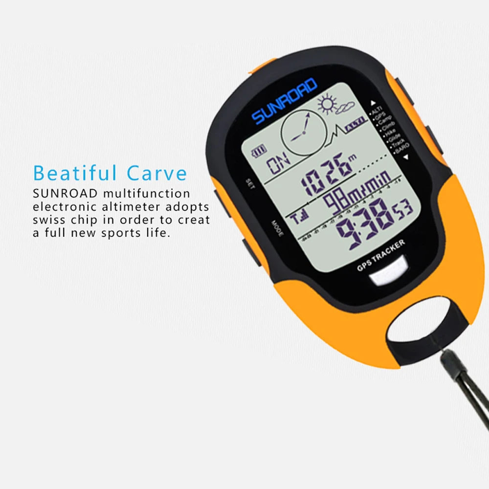 Portable Handheld GPS – Digital Altimeter, Barometer & Compass