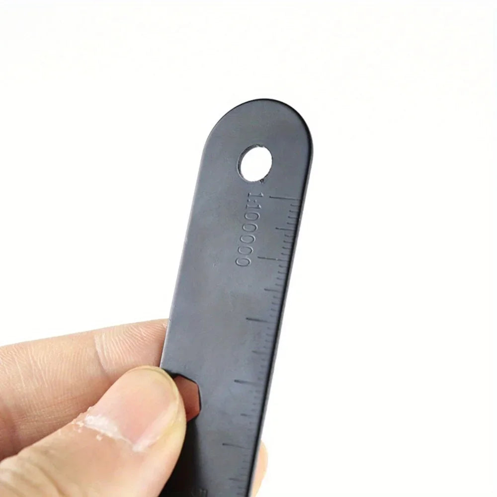 2-in-1 Survival Multitool – Stainless Steel Bottle Opener & Ruler