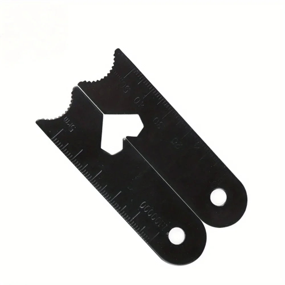 2-in-1 Survival Multitool – Stainless Steel Bottle Opener & Ruler