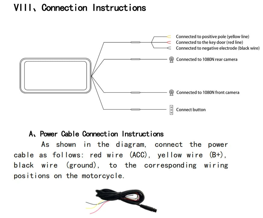 6.25" IP67 Waterproof Motorcycle GPS – Wireless CarPlay & Android Auto DVR
