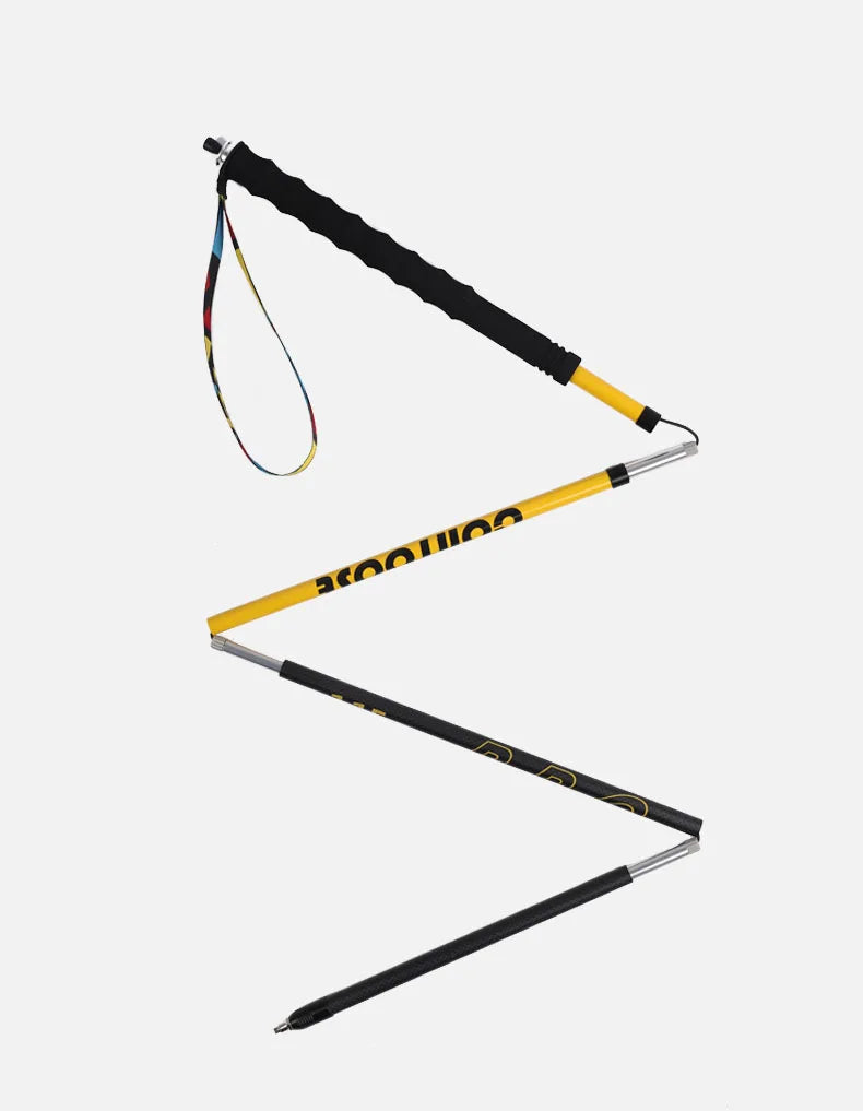 3K Carbon Fiber Folding Trekking Poles – Lightweight Hiking & Mountaineering Sticks