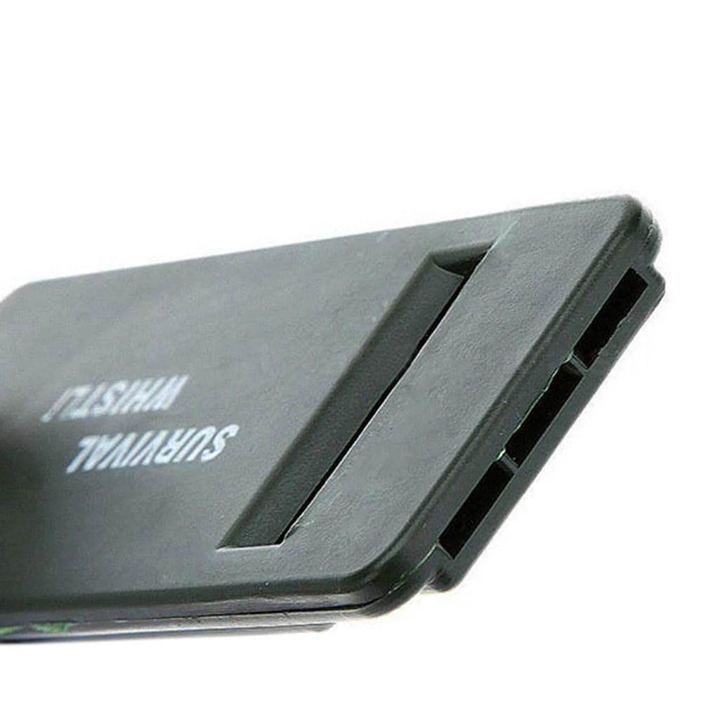 3-Frequency Survival Whistle – High-Decibel Outdoor Emergency Tool