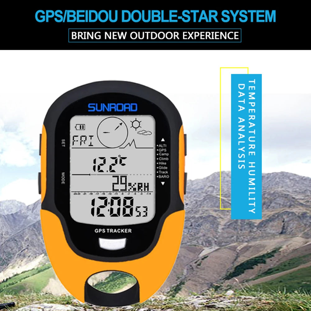 Portable Handheld GPS – Digital Altimeter, Barometer & Compass