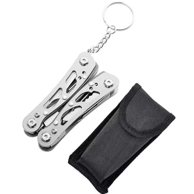 Tactical Folding Multitool – Mini Portable Pliers & Pocket Knife