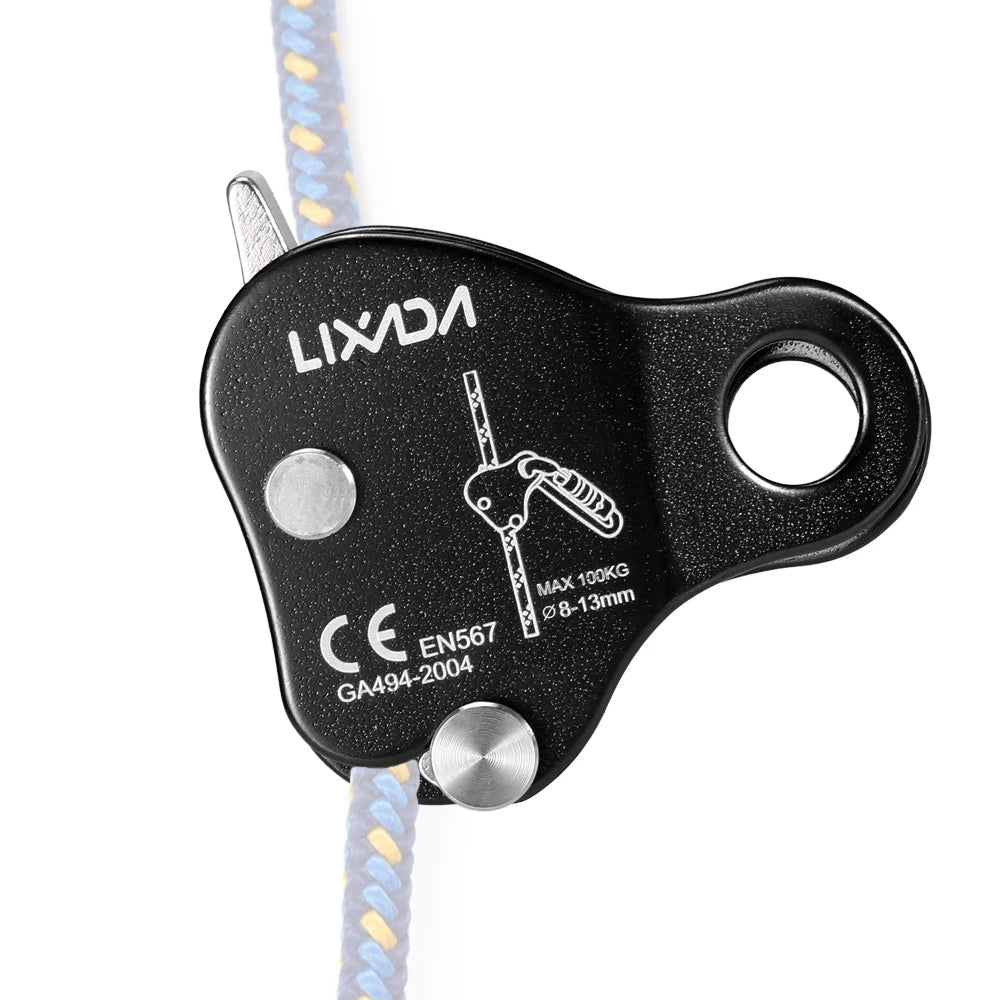 Climbing Ascender – Rope Protection Belay Device for 8–13mm Rope