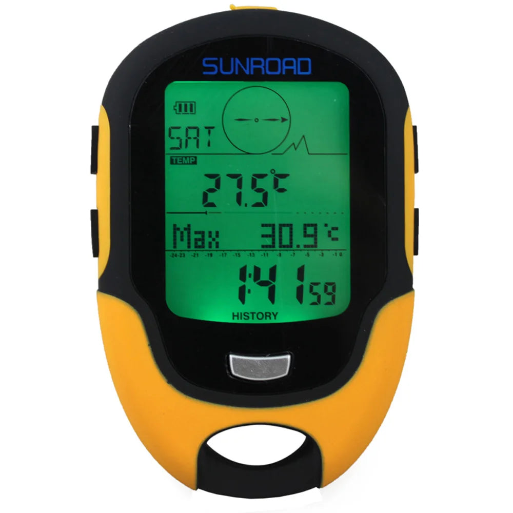 Portable Handheld GPS – Digital Altimeter, Barometer & Compass