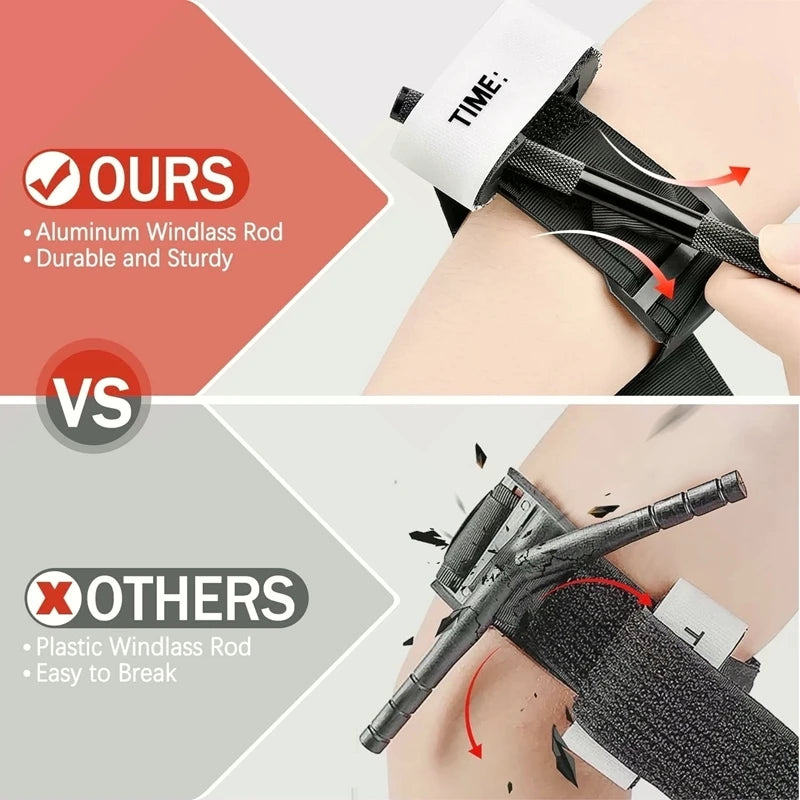 CAT Aluminum Tourniquet – First Aid Rotary Pressure Survival Tool